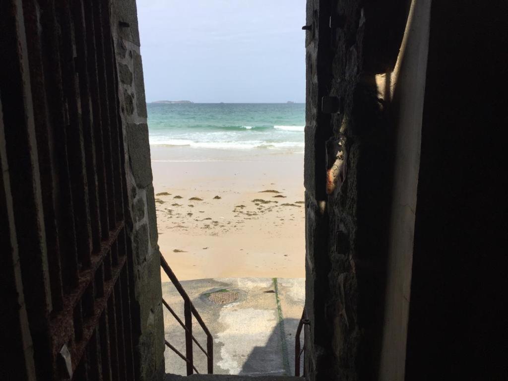 سان مالو Appartement Les Pieds Dans L'Eau - Residence Sur La Plage المظهر الخارجي الصورة