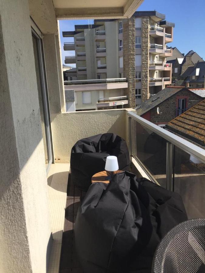 سان مالو Appartement Les Pieds Dans L'Eau - Residence Sur La Plage المظهر الخارجي الصورة