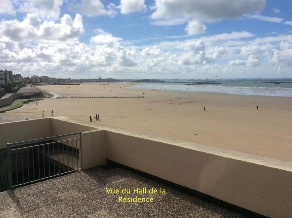 سان مالو Appartement Les Pieds Dans L'Eau - Residence Sur La Plage المظهر الخارجي الصورة